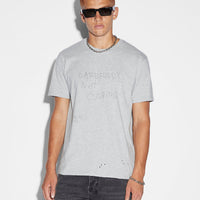 Ksubi - Not Caring Kash Ss Tee in Grey Marle