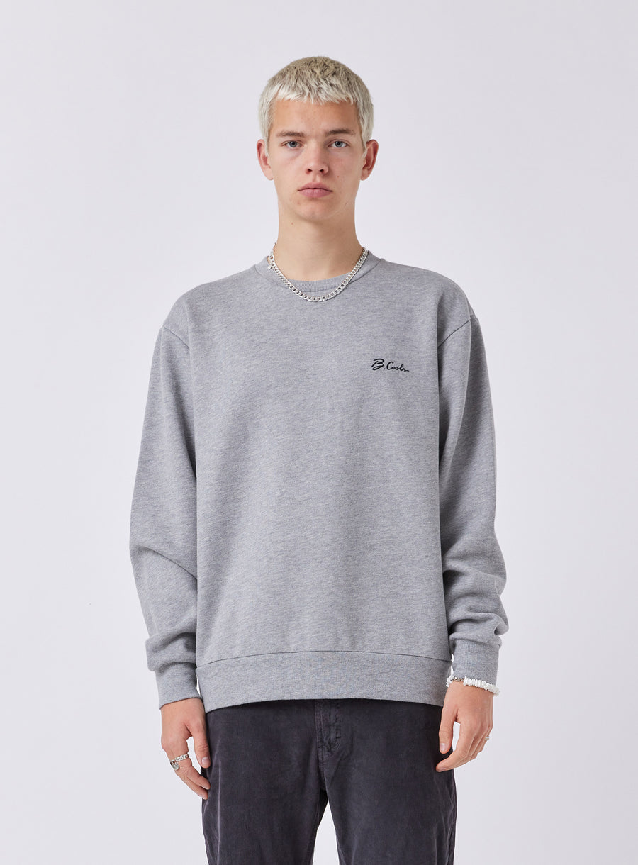 Barney Cools - B.Cools Sweatshirt in Grey Melange