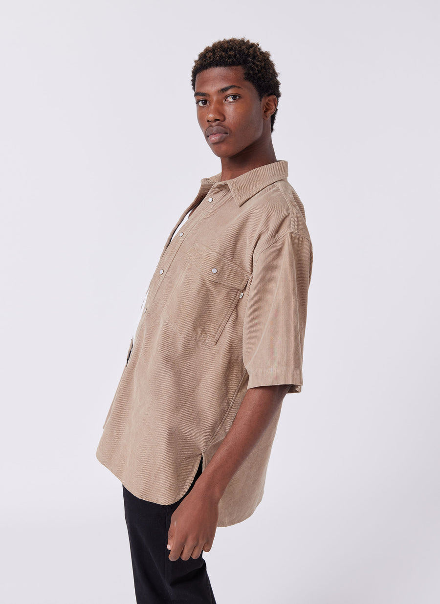 Barney Cools - Homie Shirt in Pebble Cord