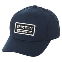 Brixton - Palmer Proper x MP Snapback in Washed Navy