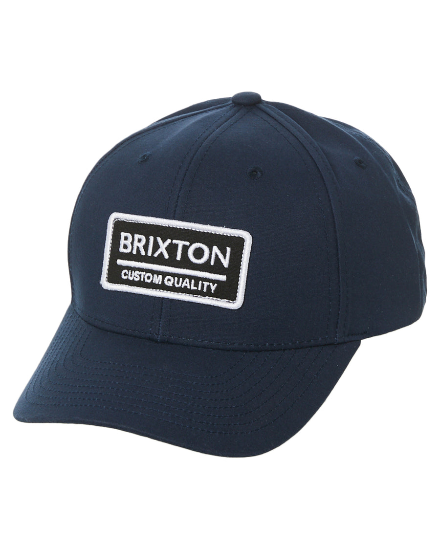 Brixton - Palmer Proper x MP Snapback in Washed Navy