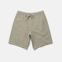 RHYTHM - Textured Linen Brodie Jam Shorts in Incense