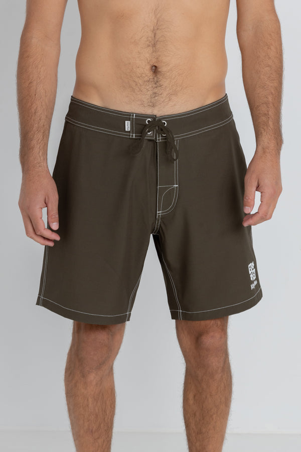 RHYTHM - Symmetry Trunk Shorts in Forest