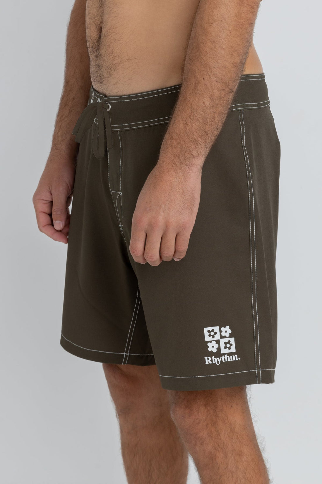 RHYTHM - Symmetry Trunk Shorts in Forest