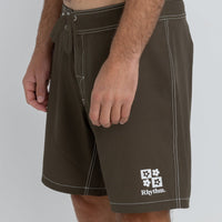 RHYTHM - Symmetry Trunk Shorts in Forest