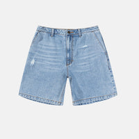 RHYTHM - Subtle Distress Short in Blue