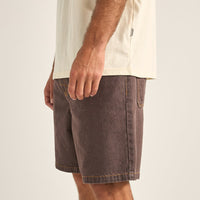 RHYTHM - Chile Denim Short in Brown