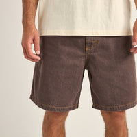 RHYTHM - Chile Denim Short in Brown