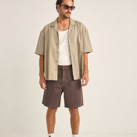 RHYTHM - Chile Denim Short in Brown