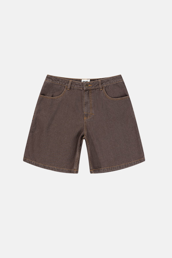 RHYTHM - Chile Denim Short in Brown