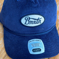 Brixton - Parsons Netplus MP SNPK Cap in Washed Navy