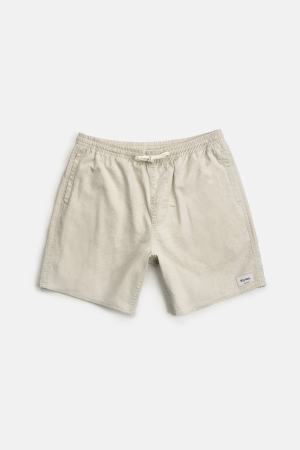 RHYTHM - Classic Linen Jam Shorts in Sand