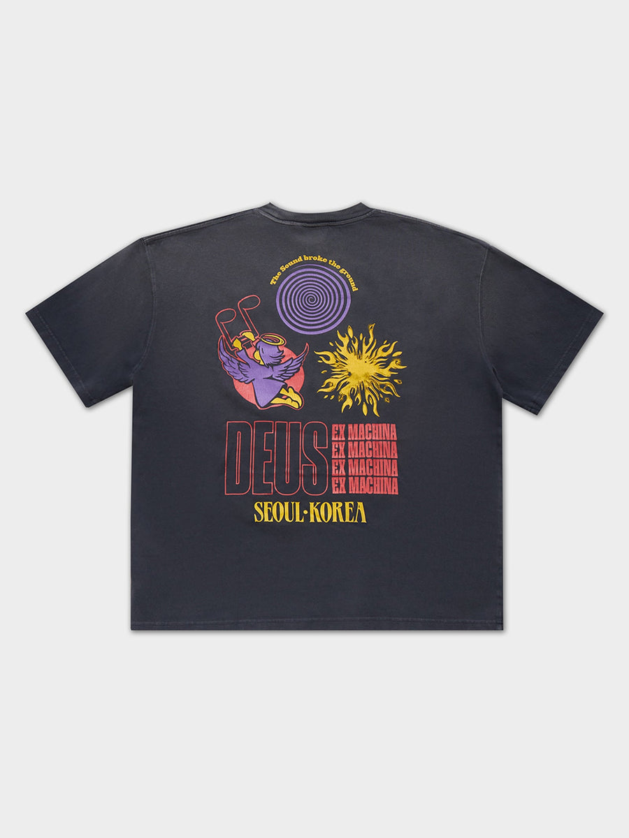 DEUS - Good Gracious Tee in Anthracite