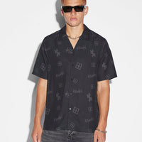 Ksubi - Kash Box Resort SS Shirt in Coal