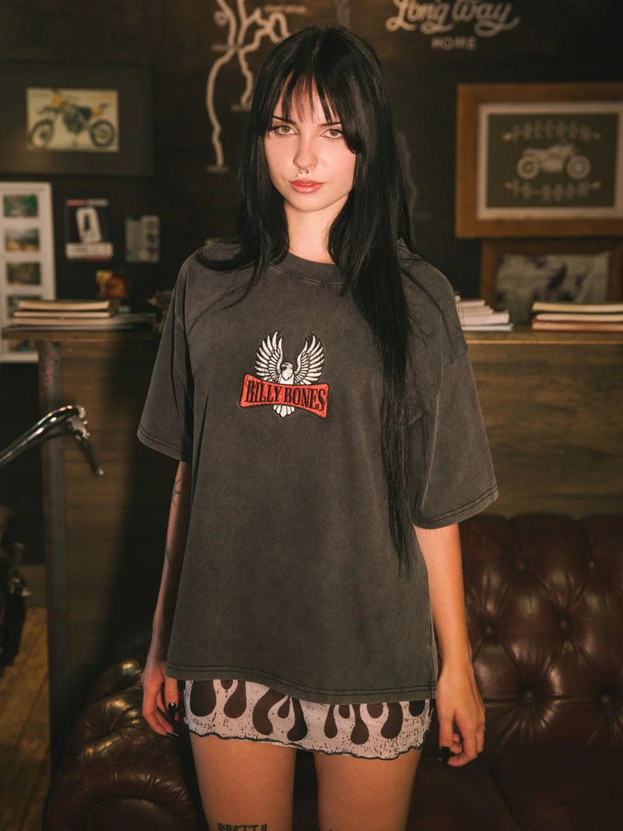 Billy Bones Club - Wingspan Tee in  Black