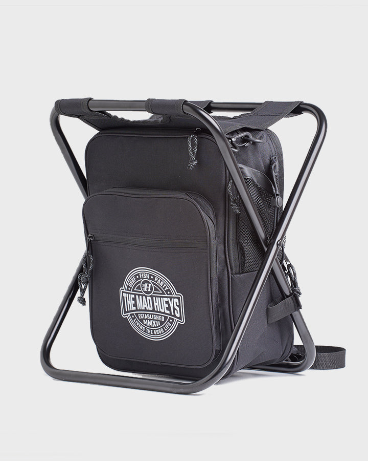 The Mad Hueys -  Hueys Life Cooler Bag/Seat in Black
