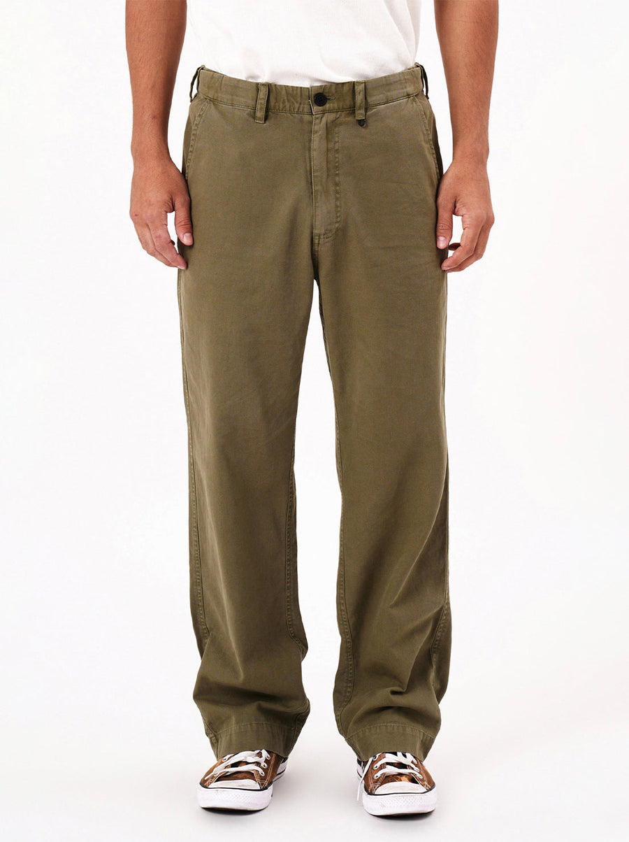 ROLLAS - Ezy Worker Pant in Moss