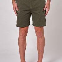 ROLLAS - Tradie Cargo Short in Faded Army