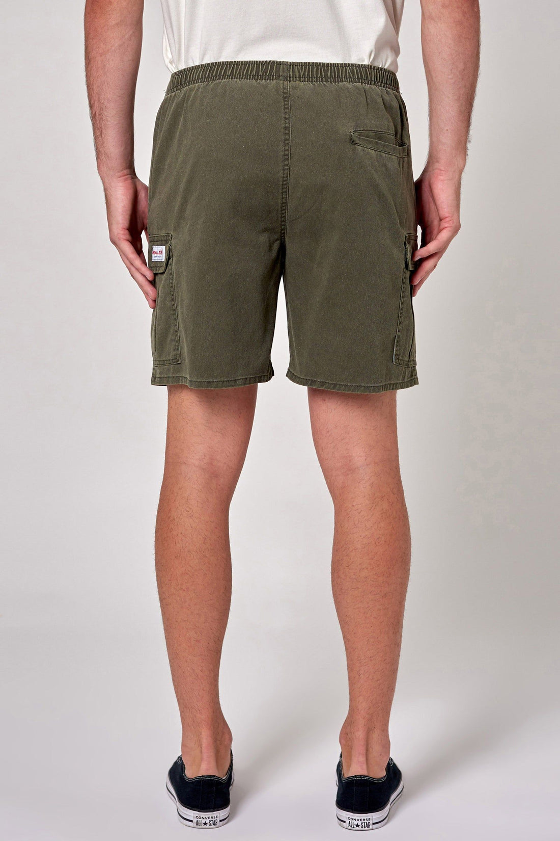 ROLLAS - Tradie Cargo Short in Faded Army