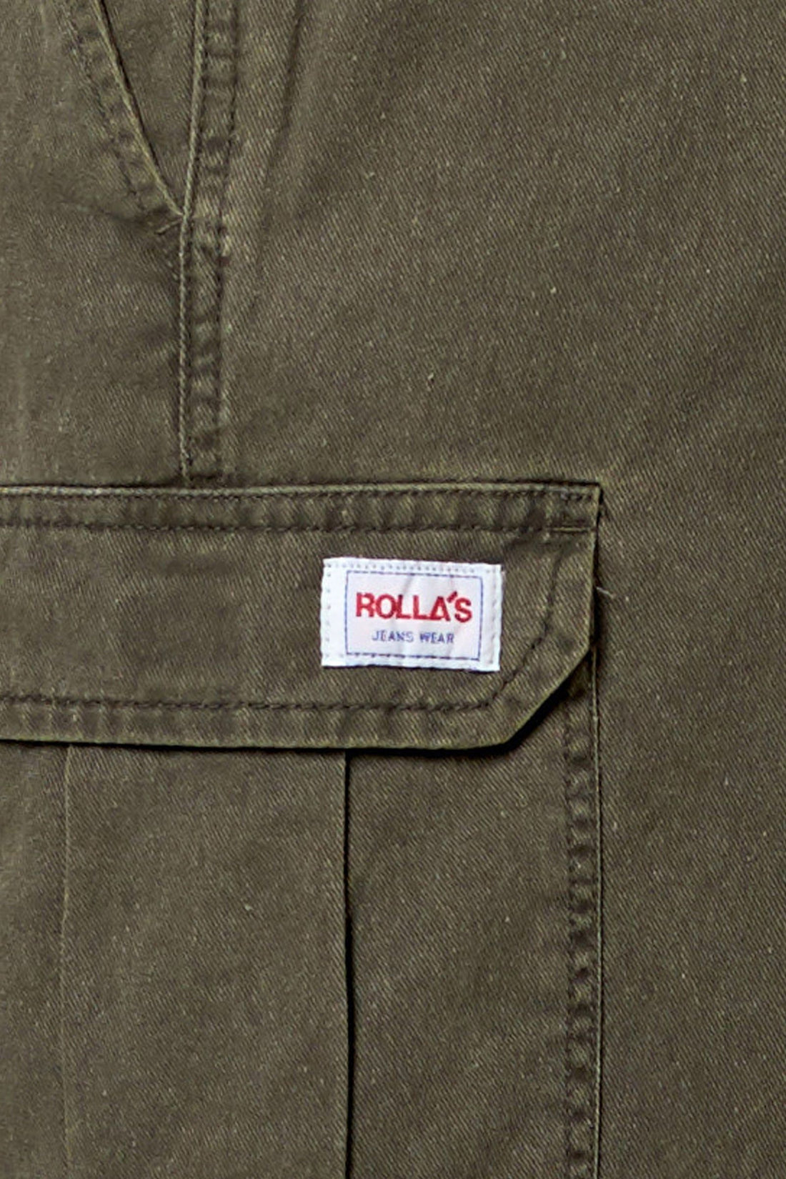 ROLLAS - Tradie Cargo Short in Faded Army