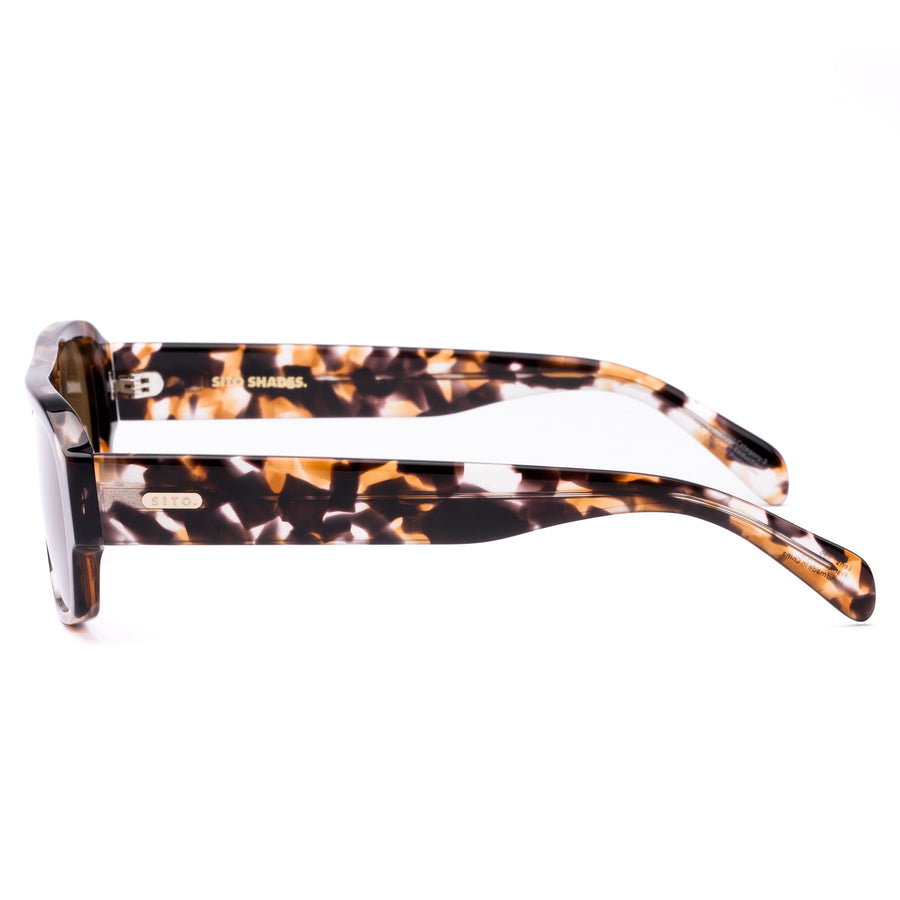 Sito - Atlas in Pebble Tort/Brown Polarised Lens