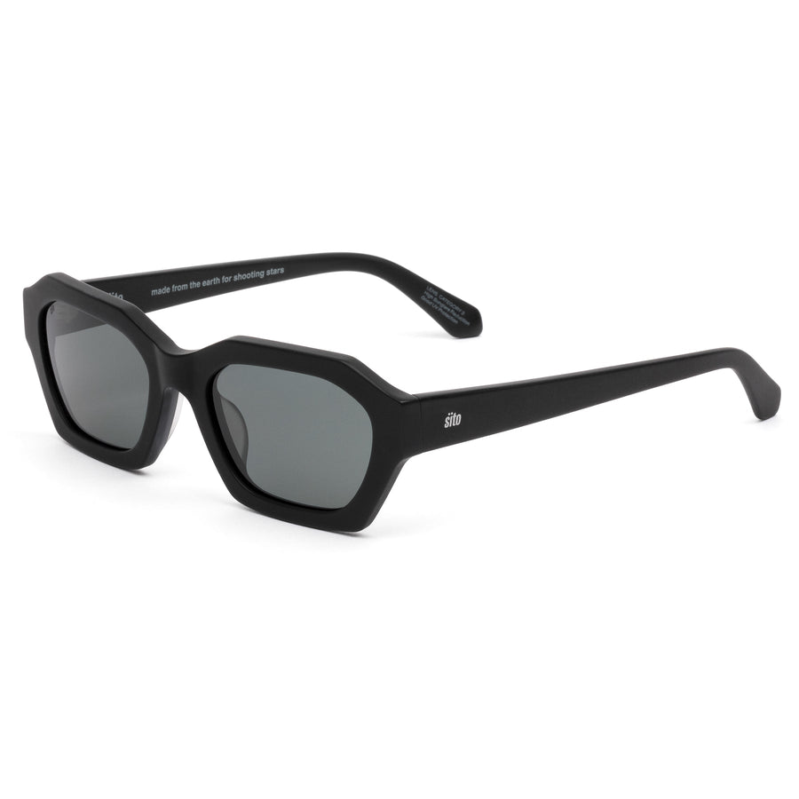 Sito - Kinetic in Matte Black. Iron Grey Polar Lenses