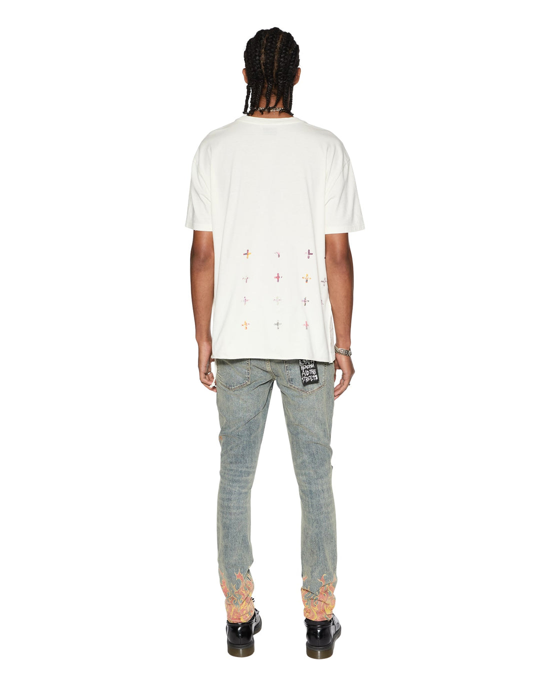 Ksubi - Sketch Biggie SS Tee in Bone