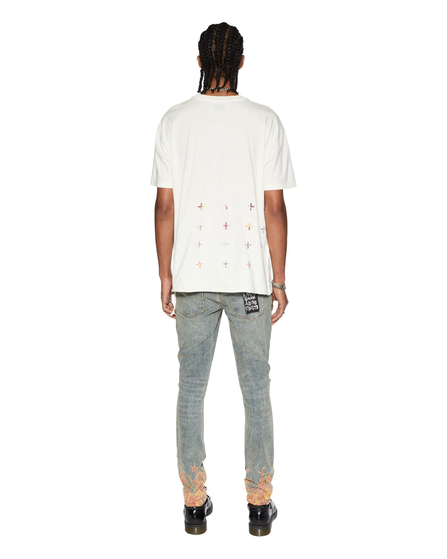 Ksubi - Sketch Biggie SS Tee in Bone