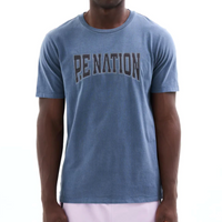 P.E NATION - Match Room SS Tee in Insignia Blue