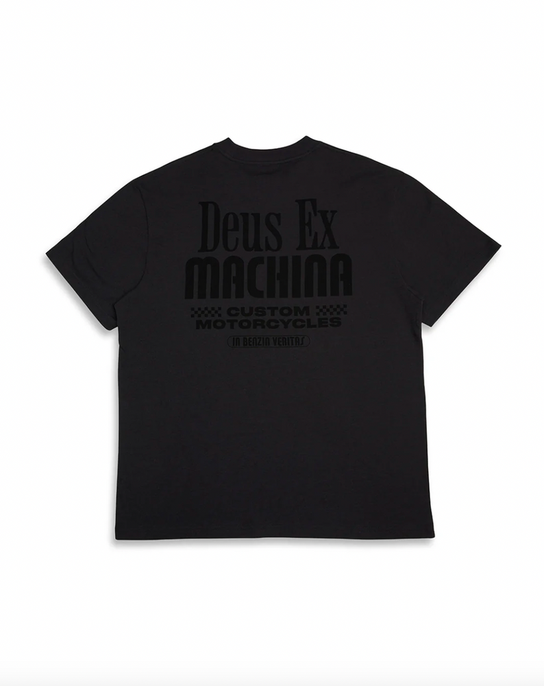 DEUS - Partisan Tee in Anthracite