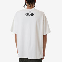 Thrills - Method Box Fit Oversized Tee in Dirty White