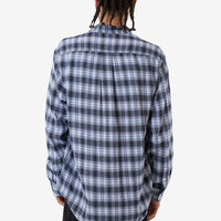 Thrills - Friendly Service Flannel Long Sleeve Shirt in Iceberg