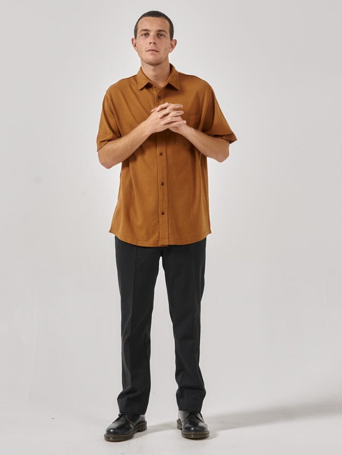 Thrills - Hemp Thrills Oversized Short Sleeve Jersey Shirt in Lion