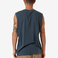 Thrills - Minimal Thrills Merch Fit Muscle Tee in Dark Slate