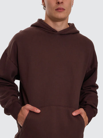 Thrills - Thrills Military Slouch Pull On Hoodie in Java