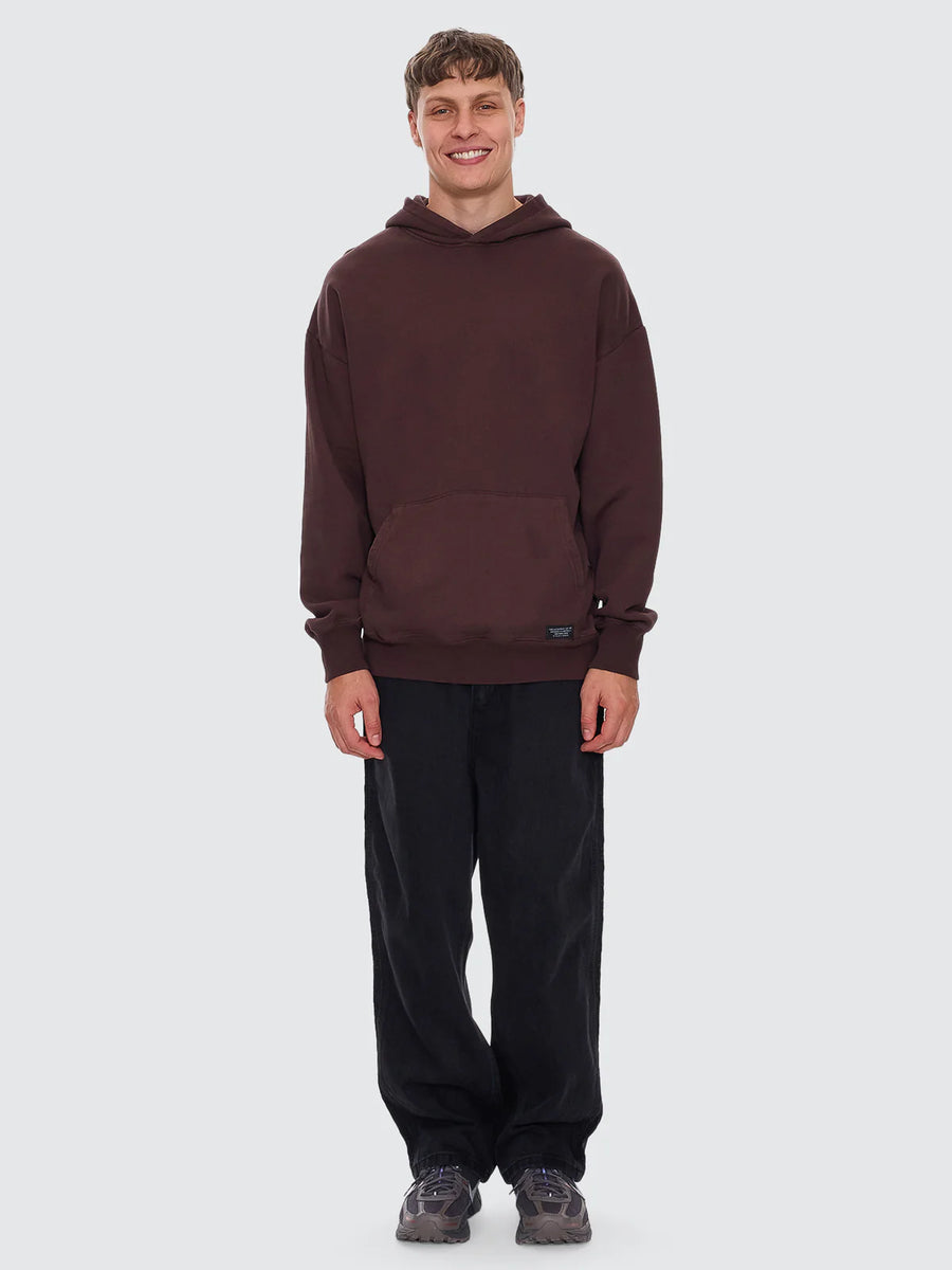 Thrills - Thrills Military Slouch Pull On Hoodie in Java
