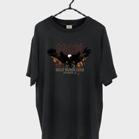 Billy Bones Club - Eagle Inferno Tee in Vintage Black