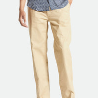 Brixton - Choice Chino Relaxed Pant in Sand