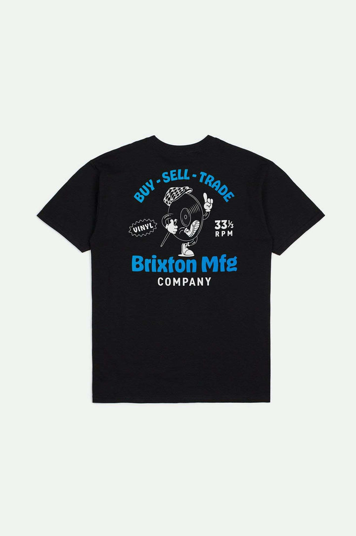 Brixton - Rhythmic S/S Tee in Black