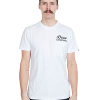 DEUS -Venice Address Pocket Tee in White