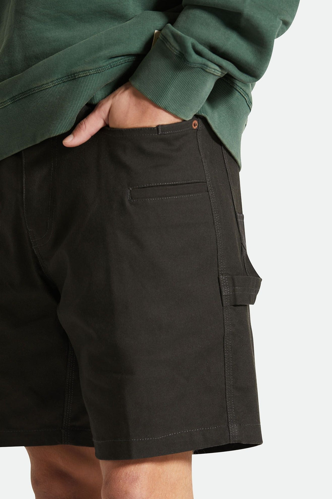 BRIXTON - Builders Carpenter Short in Black