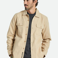 Brixton - Bowery Surplus L/S Overshirt in Sand