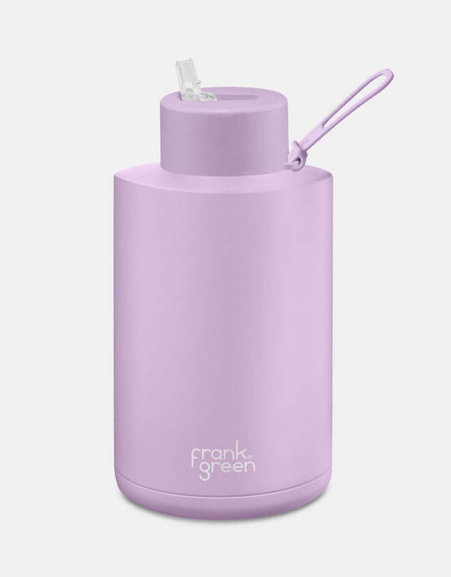 Frank Green - 2 Litre Stainless Steel Ceramic Reusable Bottle in Lilac Haze