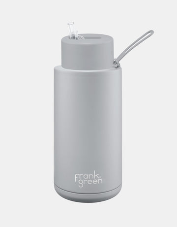 Frank Green - 34oz Stainless Steel Ceramic Reusable Bottle in Harbour Mist