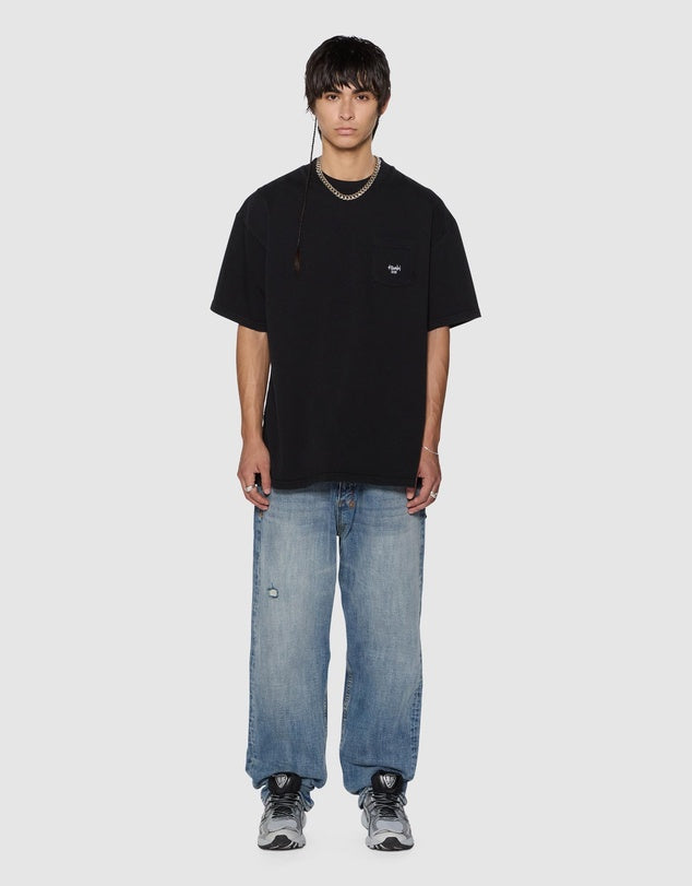 Ksubi - Stamp Ekcess Pocket SS Tee in Black