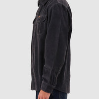 ROLLAS - Trailer Fat Cord Shirt in Black