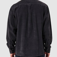 ROLLAS - Trailer Fat Cord Shirt in Black