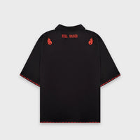 Billy Bones Club - Hell Raiser Bowlo Shirt in Black