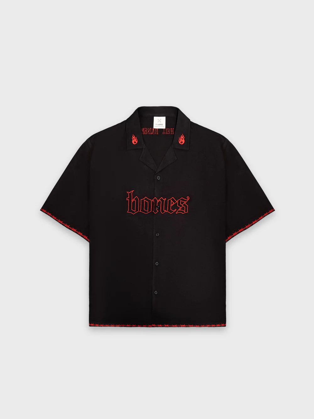 Billy Bones Club - Hell Raiser Bowlo Shirt in Black