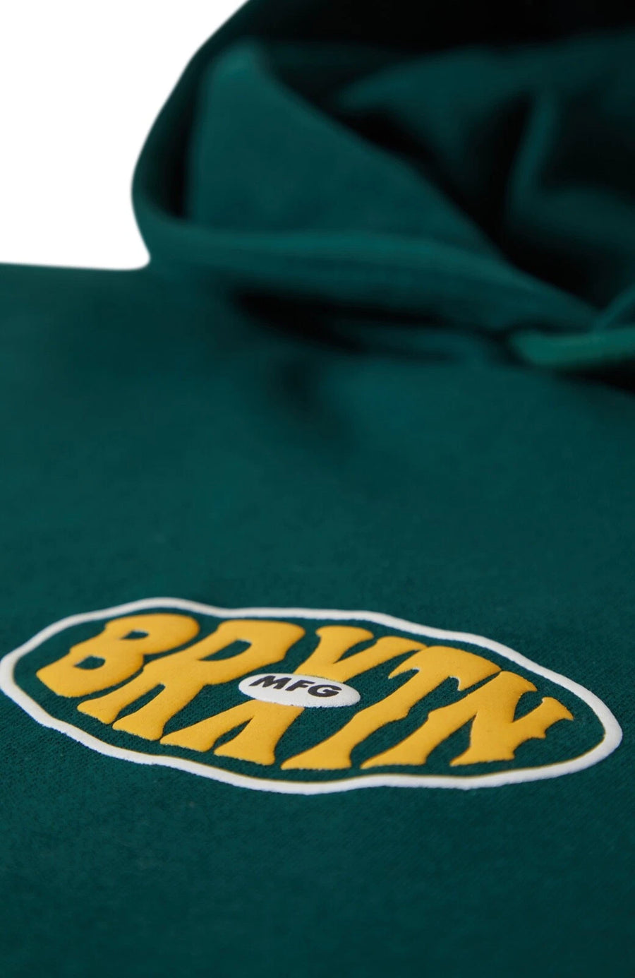 Brixton - Largo Hoodie in Deep Emerald